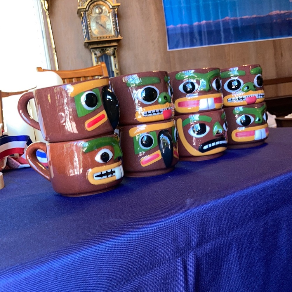 Blaisdell Totem Art Coffee Mugs Set